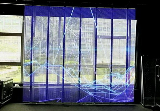 佛山市透明LED橱窗屏
